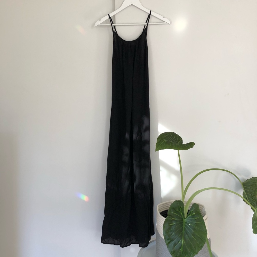 AERIE Linen Maxi Dress